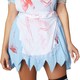 image 4 of Zombie Alice - Halloween fancy dress costume for women | Blue | white/blue | 1
