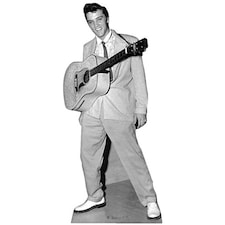 Elvis Presley with Hanging Guitar Lifesize Cardboard Cutout 180cm