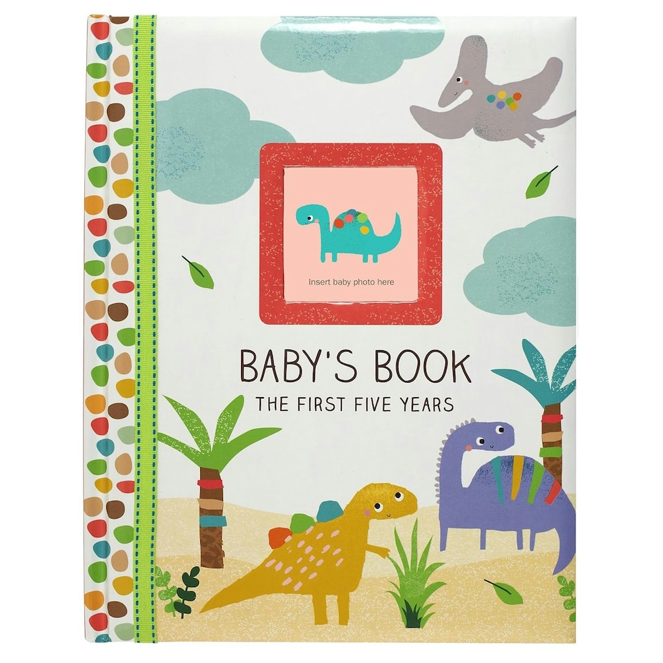 image 1 of Peter Pauper Press Baby's Book: The First Five Years Dinosaurs