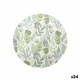 image 1 of Plate set Algon Disposable Cardboard Floral 3 Pieces 28 cm (24 Units) N/A