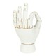 image 2 of Something Different Palmistry Hand Ornament - White - One Size