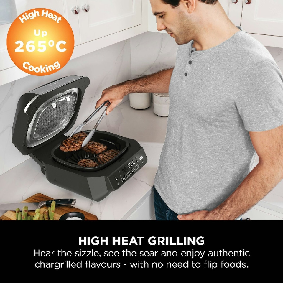 image 1 of Ninja 5 in 1 Grill & Air Fryer EG351UK