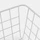 image 8 of OHS Metal Wire Multipurpose Food Pantry Storage Basket Organiser White