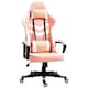 image 1 of Vinsetto Racing Gaming Chair w/ Lumbar Support, Office Gamer Chair, Pink