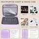 image 3 of Travel Makeup Vanity Case Lightweight Strap-on Toiletries Organiser