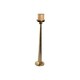 image 4 of Candleholder Home ESPRIT Golden Aluminium 18,5 X 18,5 X 85,5 cm N/A