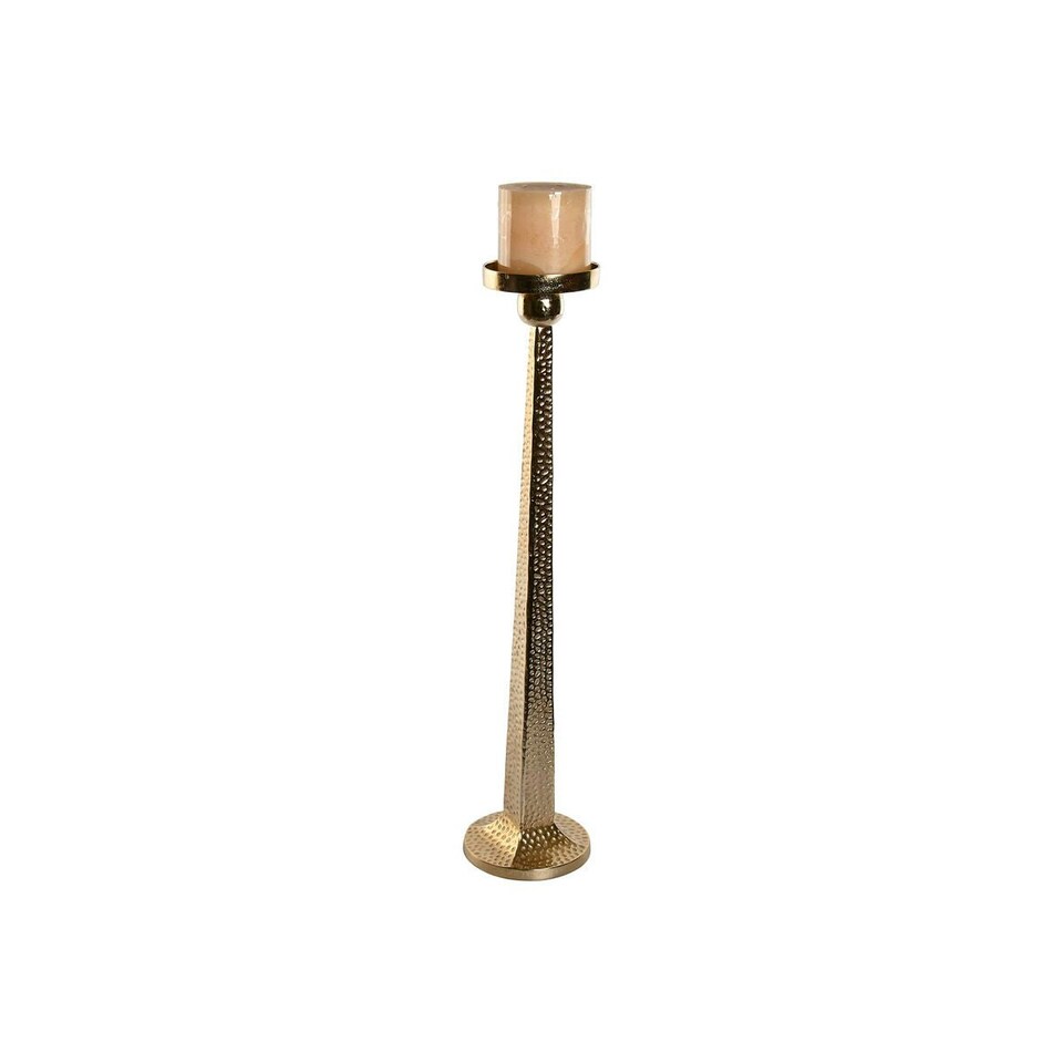 image 1 of Candleholder Home ESPRIT Golden Aluminium 18,5 X 18,5 X 85,5 cm N/A