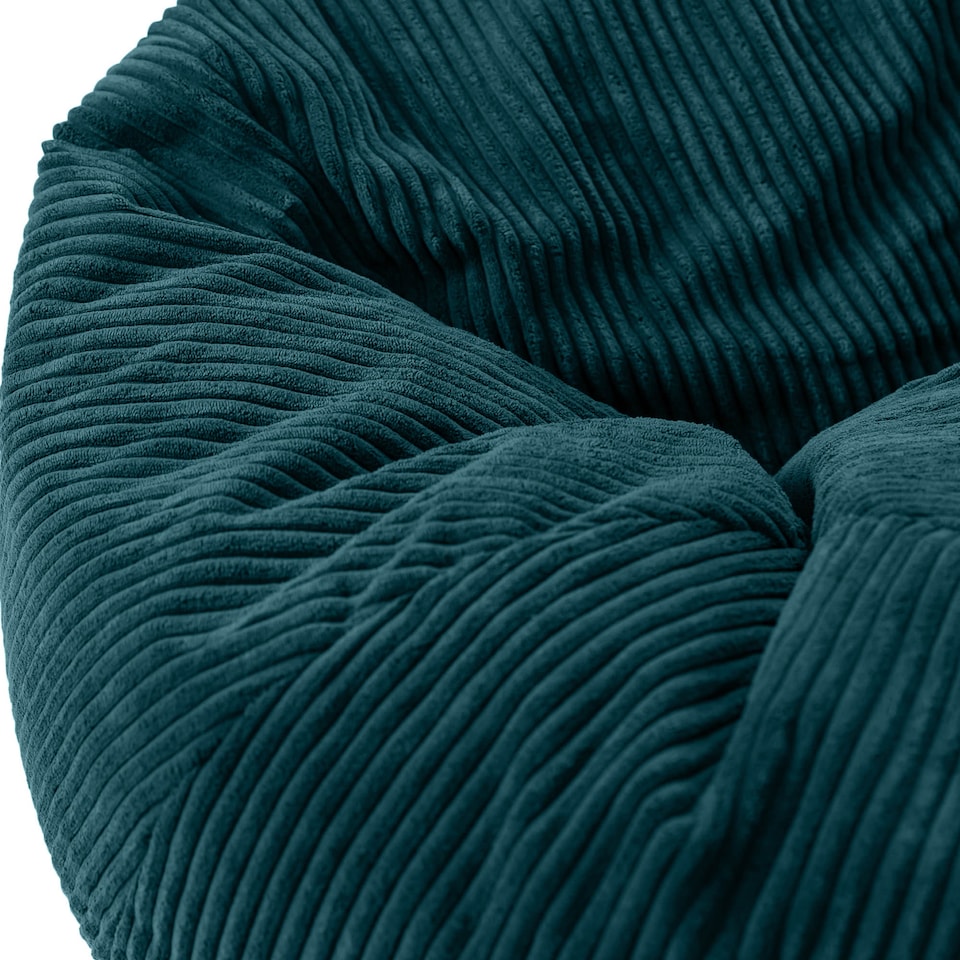 image 1 of Kingston Beanbag Corduroy Teal | Green | Teal | XL | 1