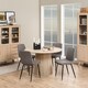 image 6 of Christo Round Dining Table in White Oak