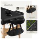 image 8 of Massage Table Set Suman - 2-zone, 7.5 cm padding, including bolsters, bag, head and armrests | Black | black | 1
