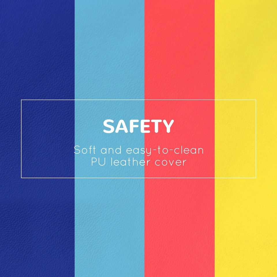 image 1 of HOMCOM 4-piece Soft Play Set Climb and Crawl Foam Toddler Activity Toys