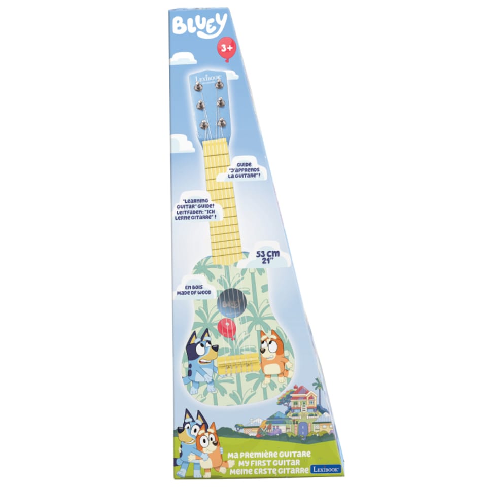 image 1 of Lexibook K200BY Bluey My First Guitar