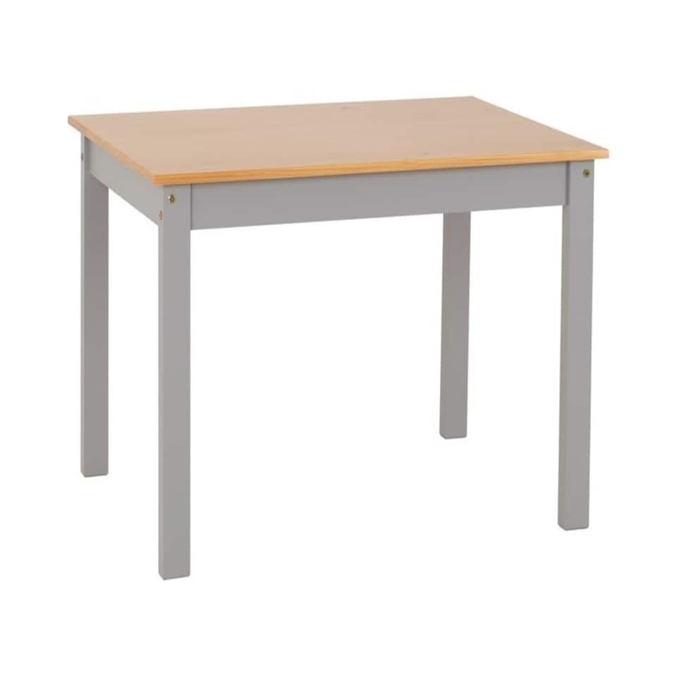 image 1 of Ludlow 1+4 Dining Set - Grey/Oak Lacquer Brown
