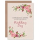 image 1 of Congratulations Special Day Floral Wedding Card