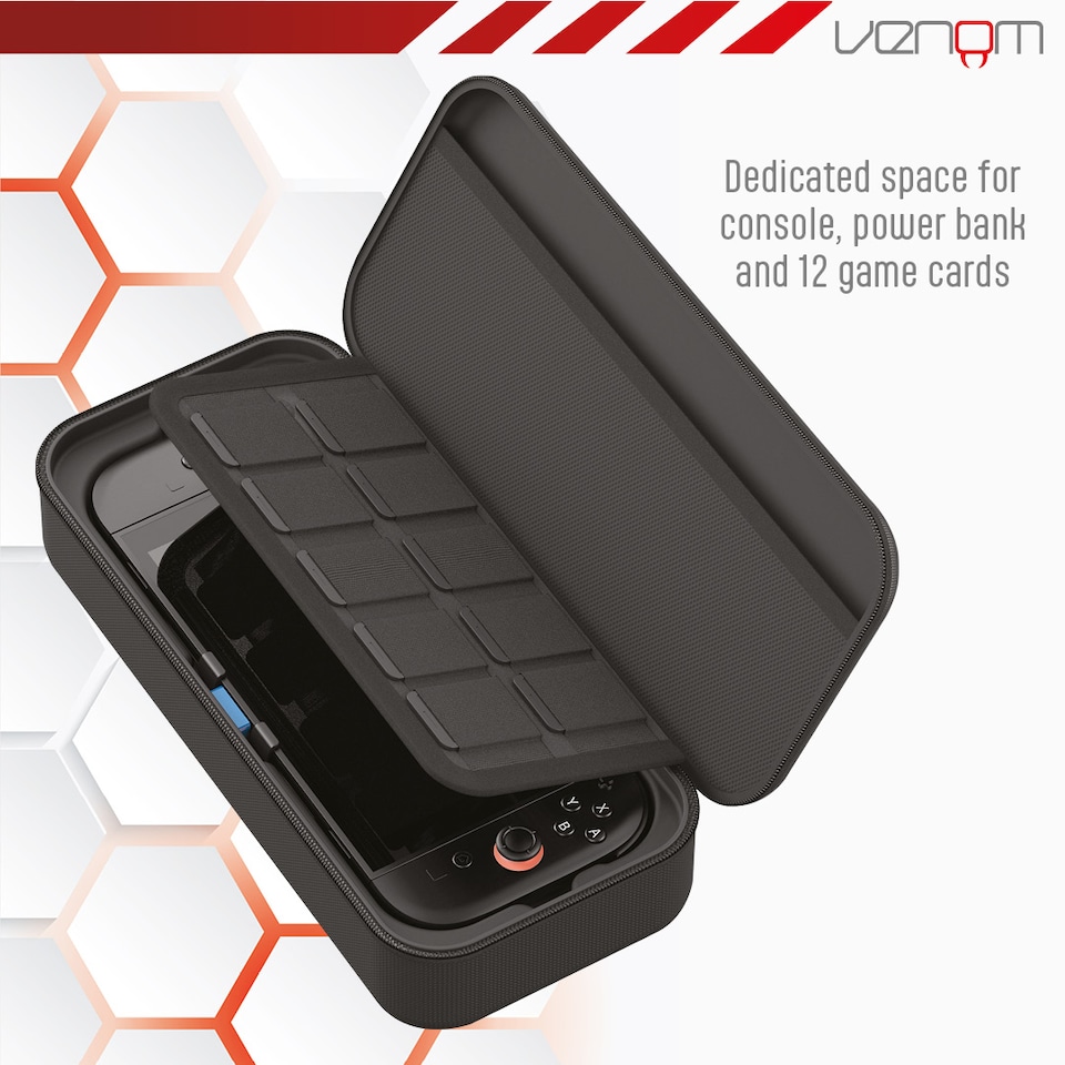 image 1 of Venom Nintendo Switch 2 Power Case with 10,000mAh Power Bank