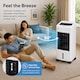 image 6 of EMtronics Portable Fan Evaporative Air Cooler Conditioner / Humidifier with Timer and 4 Litre Water Tank