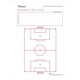 image 2 of Precision A4 Football Match Day Planner - Multicoloured - A4