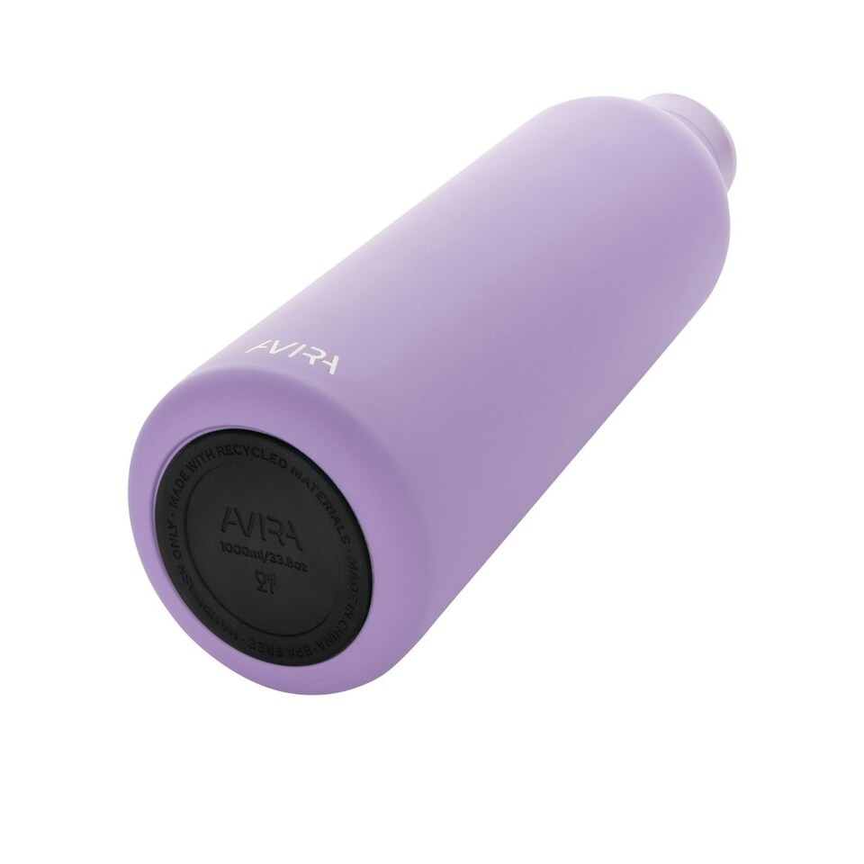 image 1 of Avira Avior Recycled Stainless Steel 1L Water Bottle - Purple - One Size Purple | One Size