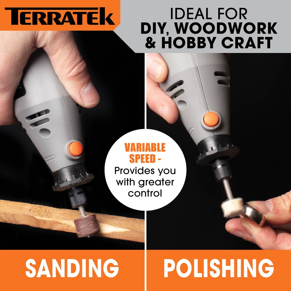 image 1 of Terratek Rotary Multi Tool 150pcs with Carry Case