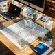 image 4 of 2mm Thick Clear Transparent PVC Tablecloth - 1.45cm Wide | Clear | Length: 3.5m