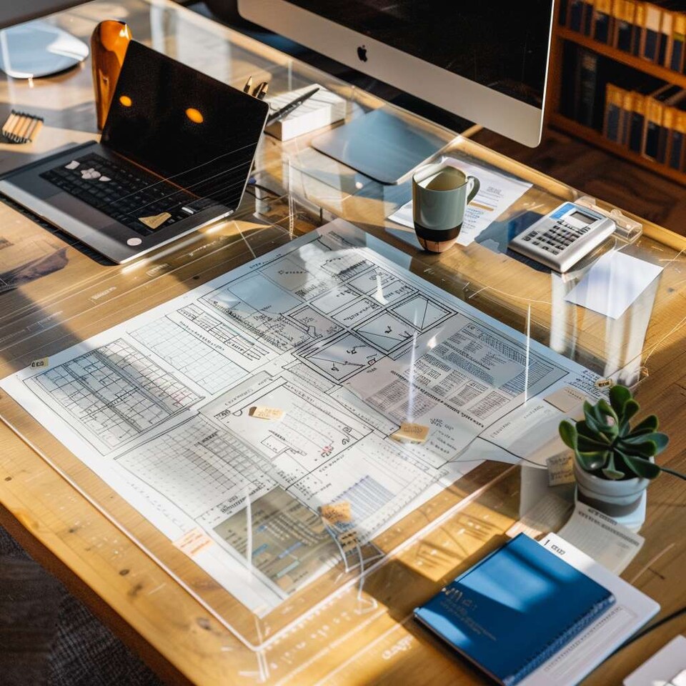 image 1 of 2mm Thick Clear Transparent PVC Tablecloth - 1.45cm Wide | Clear | Length: 3.5m