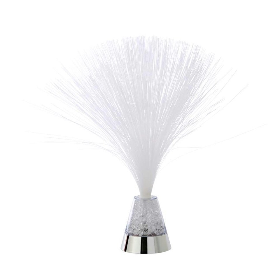 image 1 of ValueLights Fibre optic lamp Fibre optic lamp Clear White Illuminated Decoration and Integrated LED 1W Multicolour Bulb
