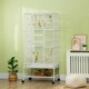image 2 of PawHut 3 Tier Bird Cage W/ Stand Toy, for Canary Finch Cockatiel Parakeet Budgie