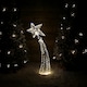 image 1 of 1.2m Light up Soft Acrylic 2D Shooting Christmas Star with 200 LEDs in Warm White