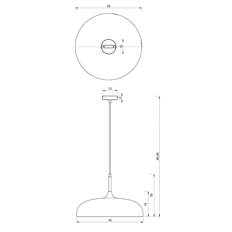 image 1 of Milagro Pendant Lamp Lincoln Green 1xE27