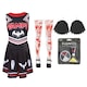 image 1 of Halloween Vampire Cheerleader Costume | Multi | L