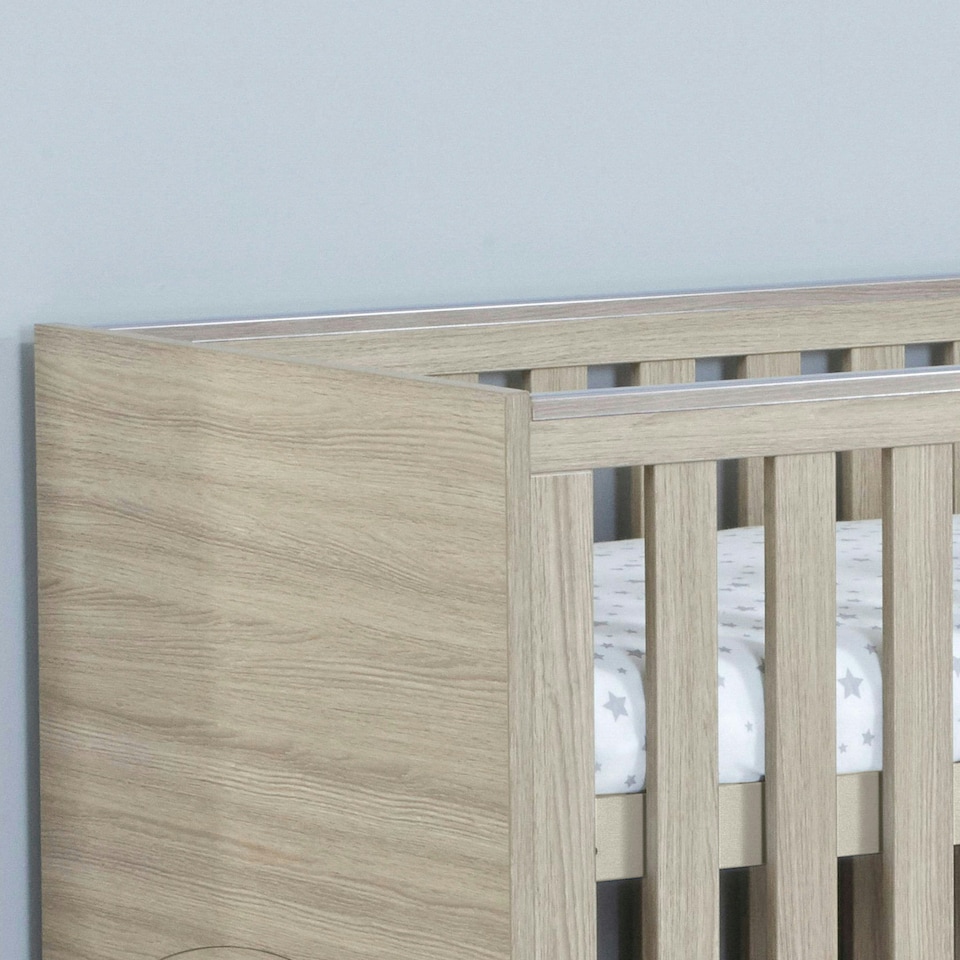 image 1 of Babymore Veni 2 Piece Room Set - Oak