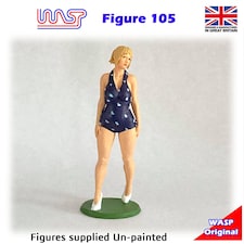 Trackside Figure Scenery Display No 105 New 1:32 Scale WASP