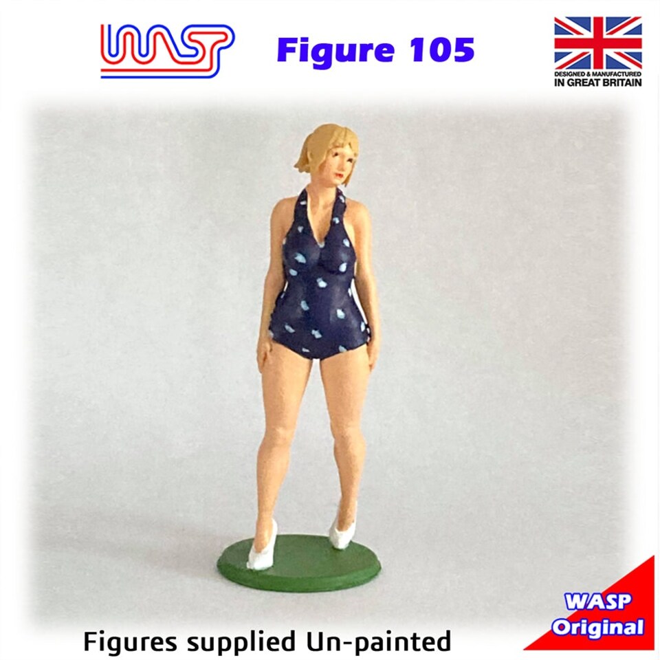 Trackside Figure Scenery Display No 105 New 1:32 Scale WASP
