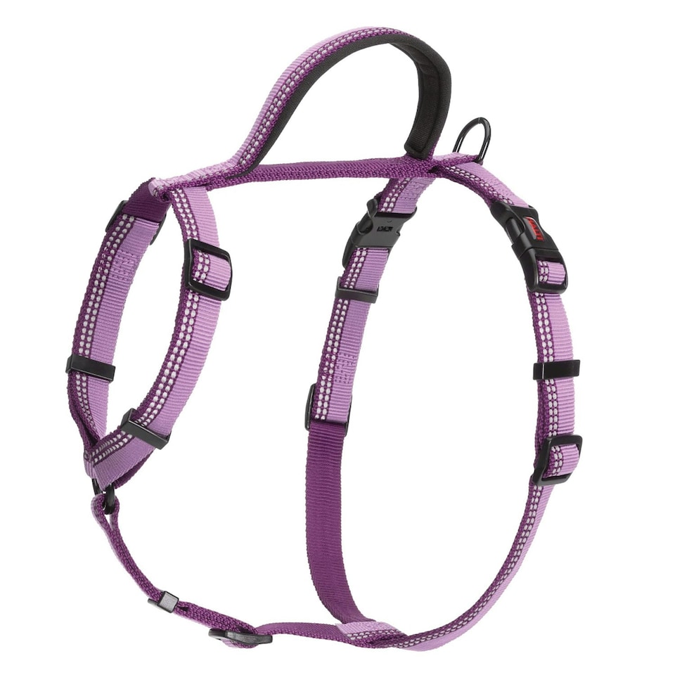 Halti Walking Two Tone Dog Harness - Purple - Large- Chest: 68cm-100cm