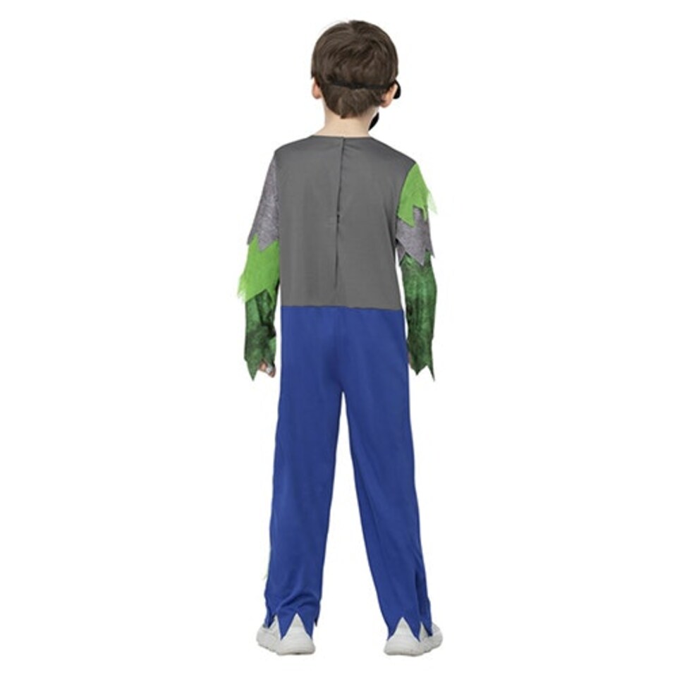 image 1 of Zombie Gamer Boys Fancy Dress Costume Kids Large - Age 10-12