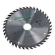 image 4 of 3pc 190mm TCT circular saw blades 20 / 24 and 40 teeth INC adapter rings TE522