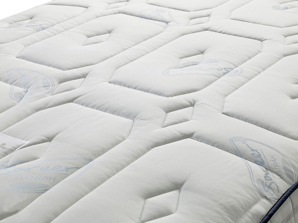 image 1 of Sareer Pocketo 2000 Pocket Sprung Mattress 2FT6 | White | Small Single
