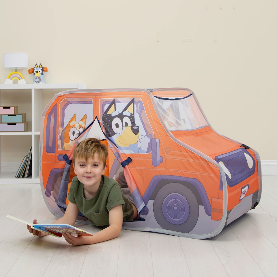 image 1 of Bluey Four Wheel Drive Feature Play Tent