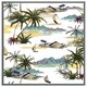 image 3 of Palm trees (Picture Frame) Brown | S