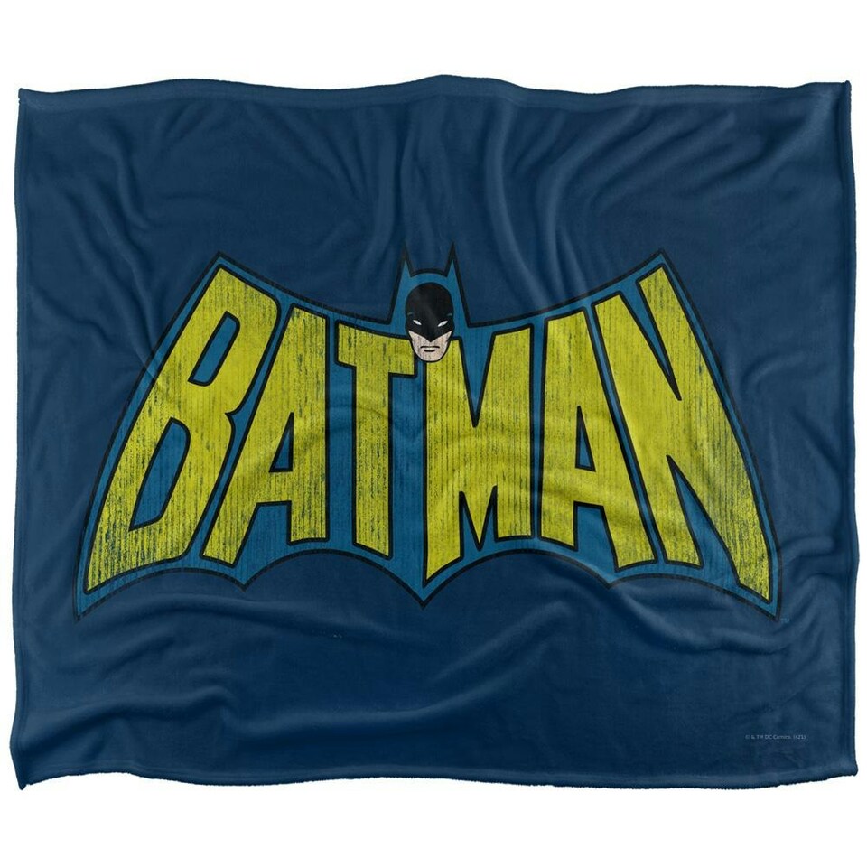 DC Comics Logo Batman Blanket - Multicoloured - One Size