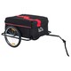 image 1 of HOMCOM Two-Wheel Bicycle Large Cargo Wagon Trailer with Folding Storage