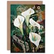 image 1 of Calla Lily Flowers Abstract Birthday Her Wife Card