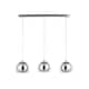 image 6 of Barnet 3 Light Pendant Ceiling Bar Polished Chrome