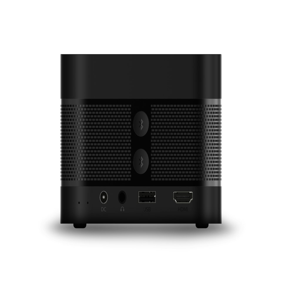 image 1 of Philips Screeneo U4 Projector Black, 80", 1080p, HDMI & USB, dual bluetooth