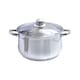 image 1 of Buckingham Stainless Steel Casserole Dish Premium Induction Compatible 24cm , 6 Litres | Silver | 1