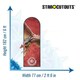 image 3 of Monstrous Nightmare How To Train Your Dragon Live Action Single Backdrop Cardboard Cutout 182cm