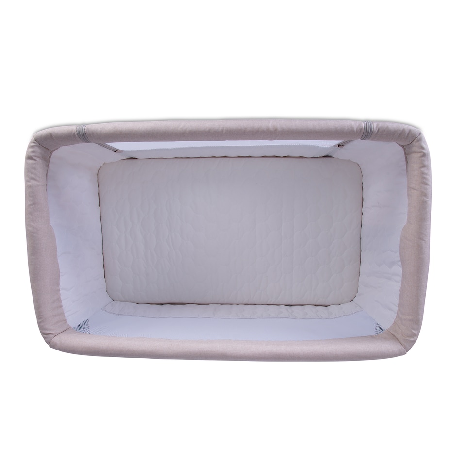 image 1 of Red Kite Rockabye Bedside/Rocking Crib | Grey | Grey | 1