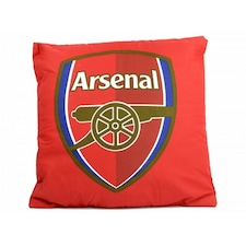 Arsenal FC Official Football Crest Cushion - Multicoloured - One Size