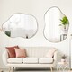 image 4 of COSTWAY Irregular Wall Mirror Decorative Vanity Mirror