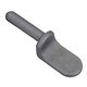 image 5 of 12.5mm Weld On Gudgeon Tailboard Hinge Pin for Trucks Trailers Self Colour 4pc Grey